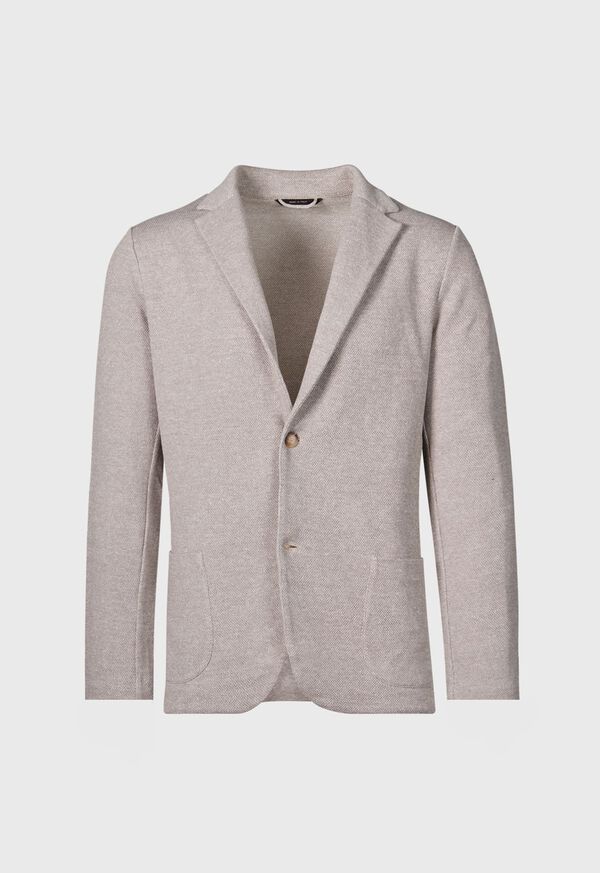 Paul Stuart Linen & Cotton Piqué Knit Blazer, image 1