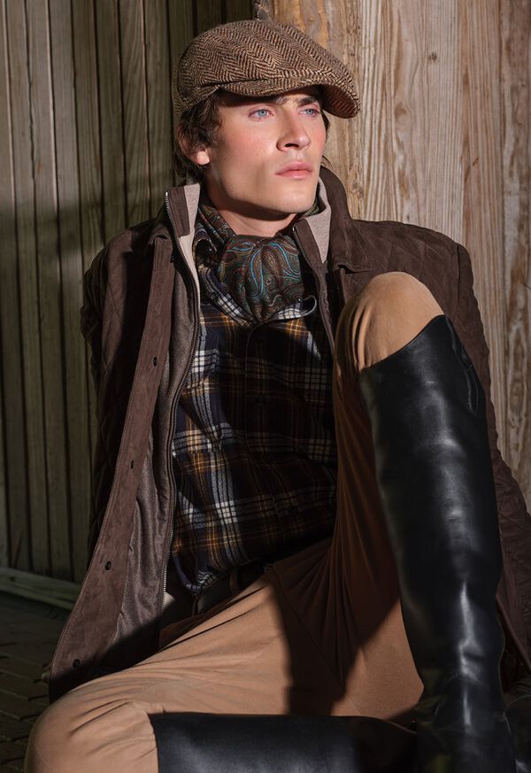 Paul Stuart Wool Plaid Overshirt, image 2
