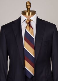Paul Stuart Wide Satin Stripe Tie, thumbnail 2
