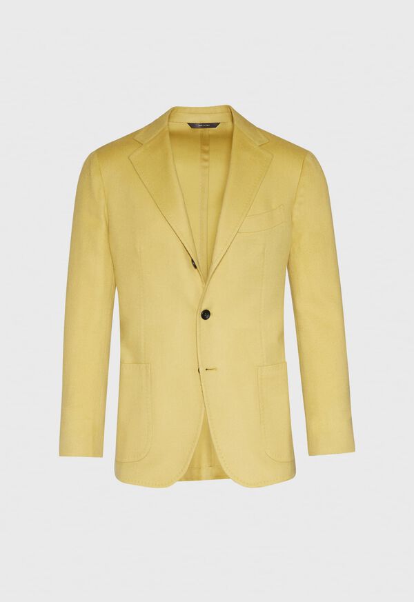 Paul Stuart Yellow Cashmere Soft Jacket, image 1