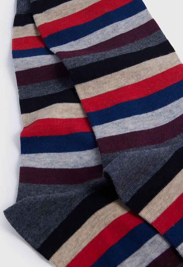 Paul Stuart Colorful Stripe Sock, image 3