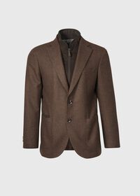 Paul Stuart Wool Hybrid Jacket with Gilet, thumbnail 1