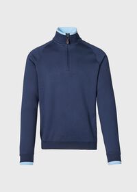 Paul Stuart Pima Cotton 1/2 Zip Sweater, thumbnail 1