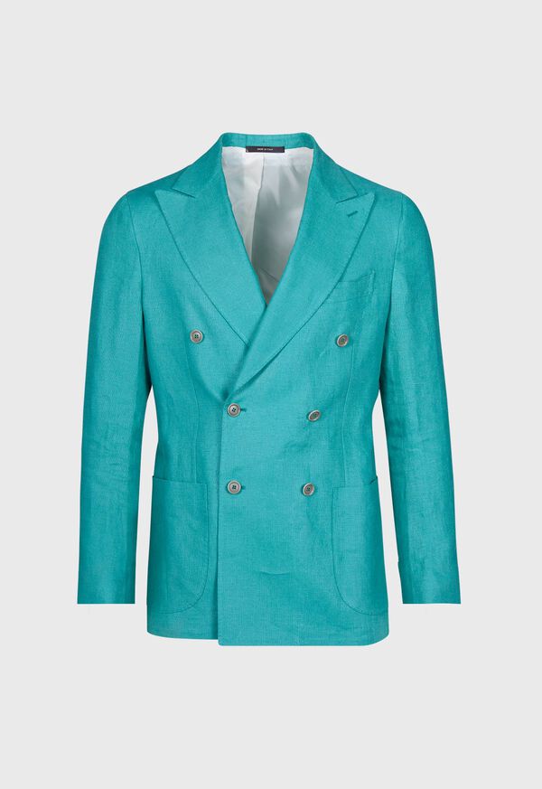 Paul Stuart Linen Double Breasted Jacket, image 1
