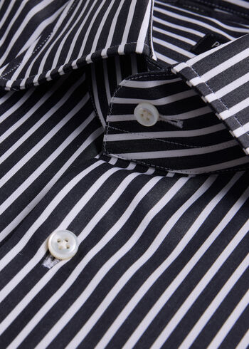 Paul Stuart Stripe Cotton Dress Shirt