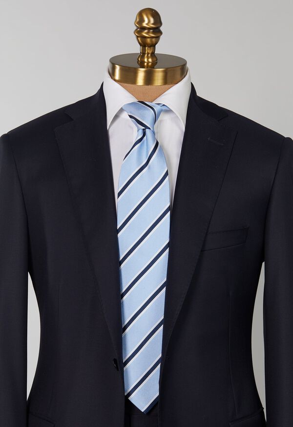 Paul Stuart Narrow Summer Stripe Tie, image 2