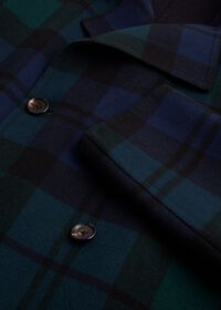 Paul Stuart Plaid Double Face Overcoat, thumbnail 5