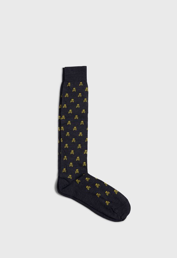 Paul Stuart Skull and Crossbones Sock, image 2