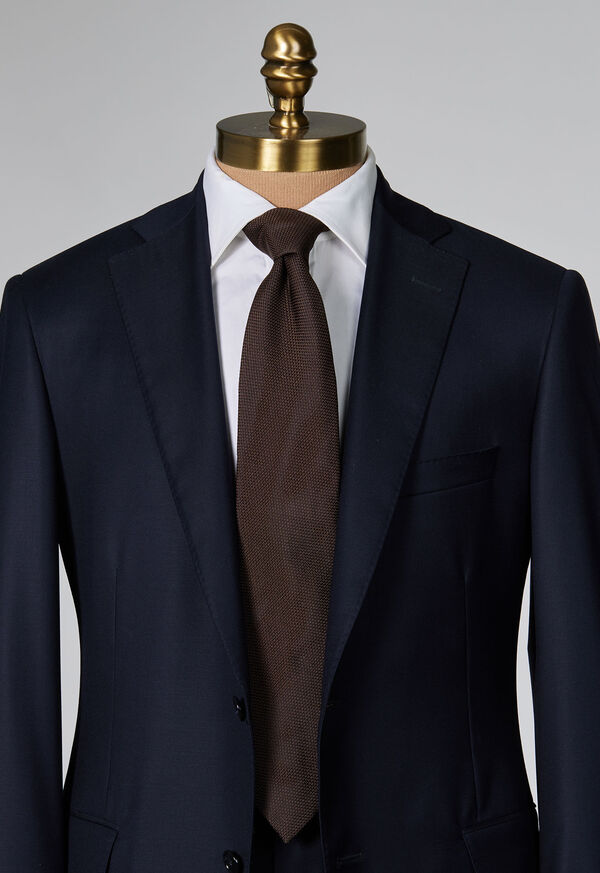 Paul Stuart Solid Silk Garza Tie, image 2
