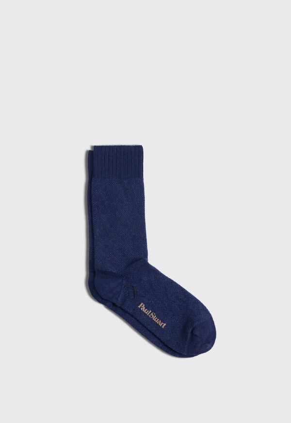 Paul Stuart Cashmere Blend Oxford Sock, image 1