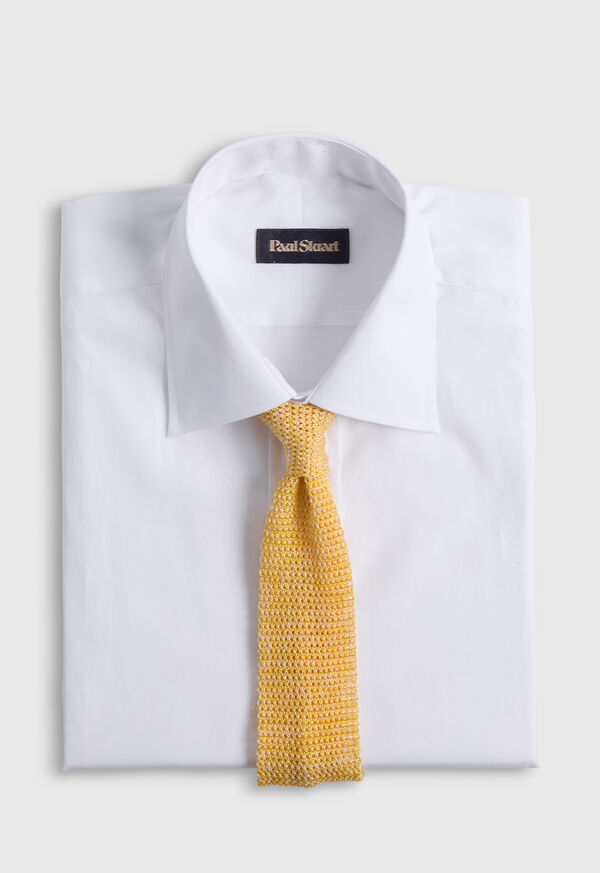 Paul Stuart Silk and Linen Knitted Tie, image 2