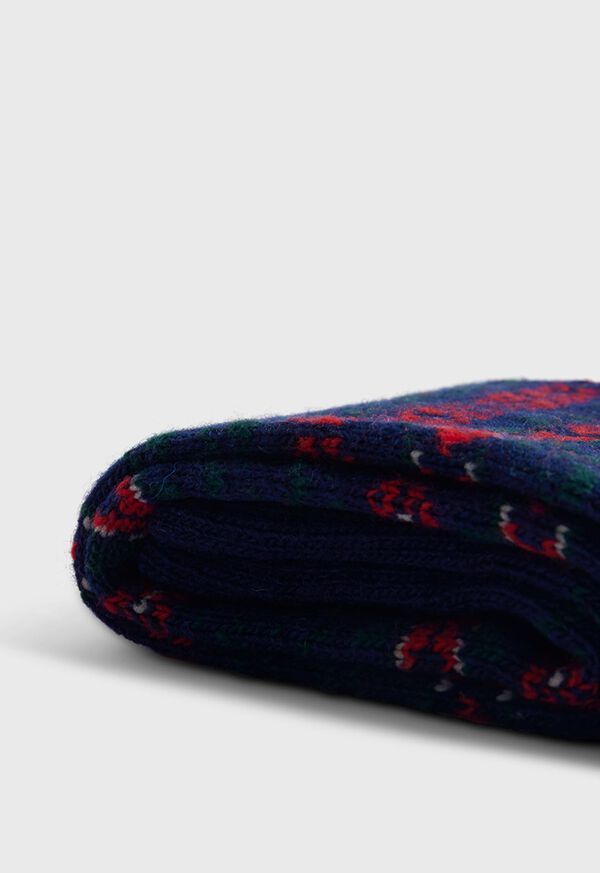 Paul Stuart Fair Isle Boot Sock, image 2