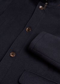 Paul Stuart Wool Stand Collar Shot Coat, thumbnail 2