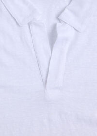 Paul Stuart Linen Jersey Johnny Collar Polo, thumbnail 2