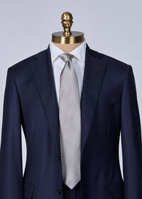 Paul Stuart Woven Silk Chevron Tie, thumbnail 2