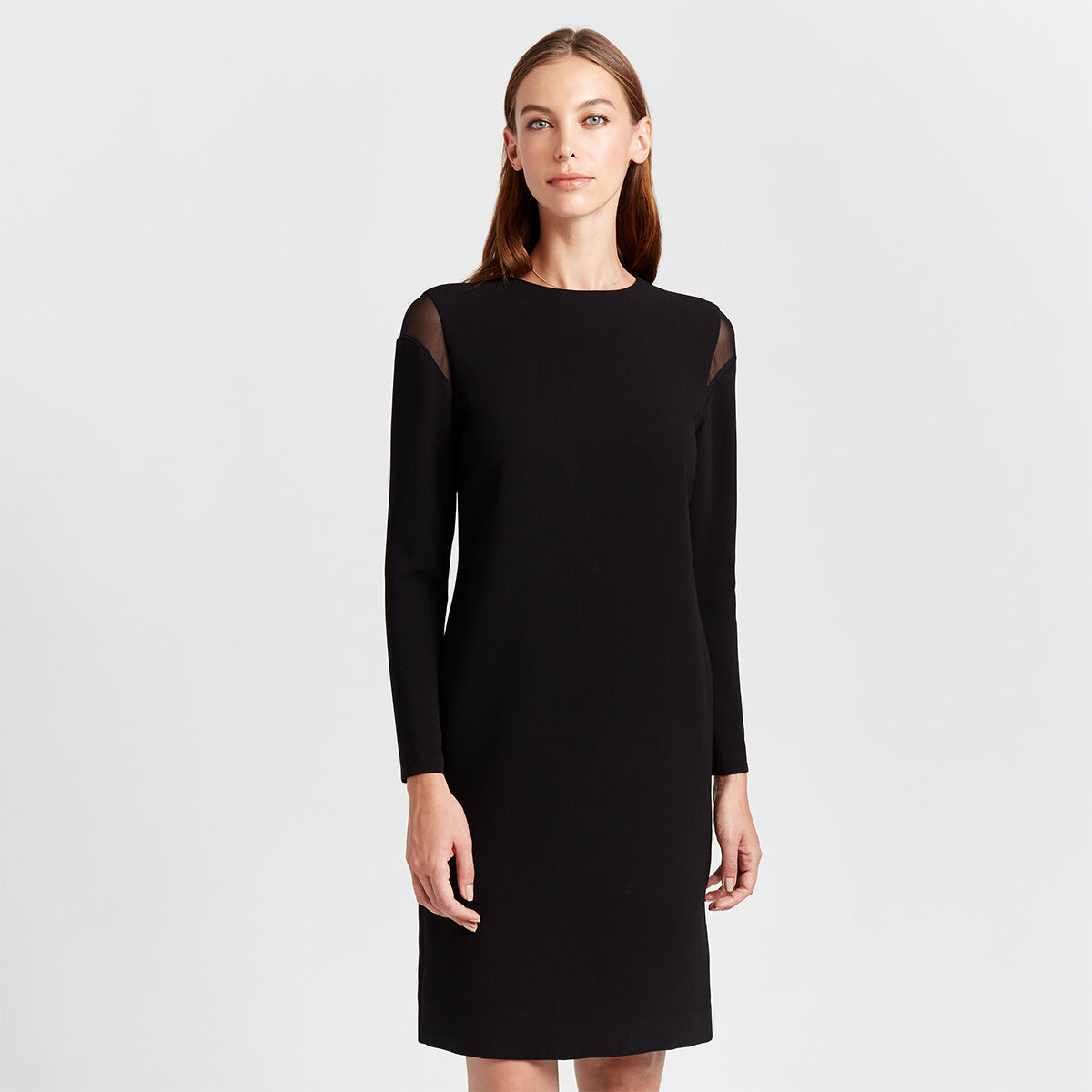 Peekaboo shoulder 2025 dress