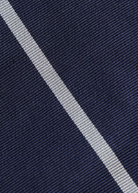 Paul Stuart Woven Silk Regimental Stripe Tie, thumbnail 3