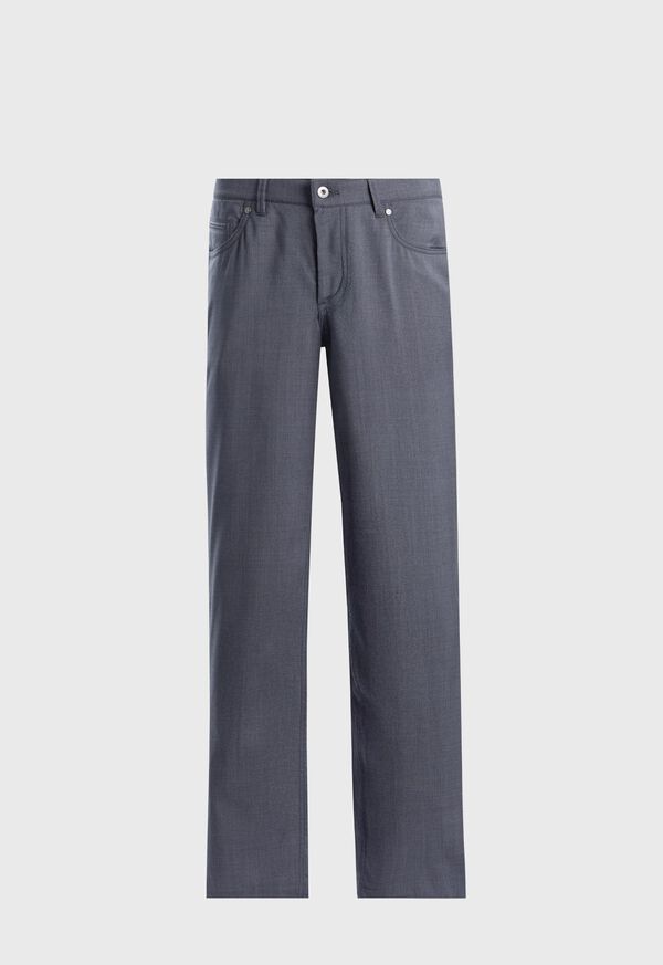 Paul Stuart Wool Five-Pocket Trouser, image 1