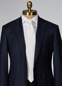 Paul Stuart Solid Silk Garza Tie, thumbnail 2