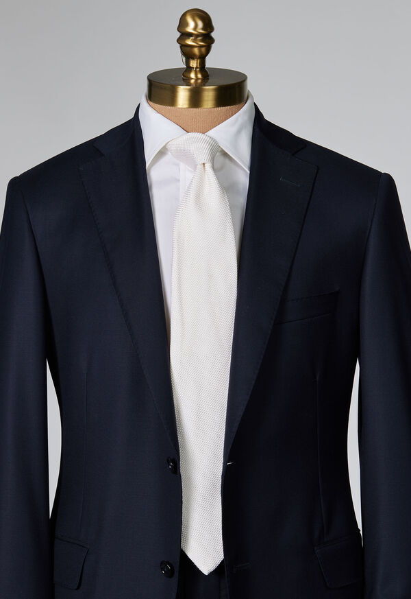 Paul Stuart Solid Silk Garza Tie, image 2