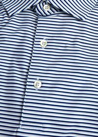 Paul Stuart Multi Color Stripe Performance Polo, thumbnail 2