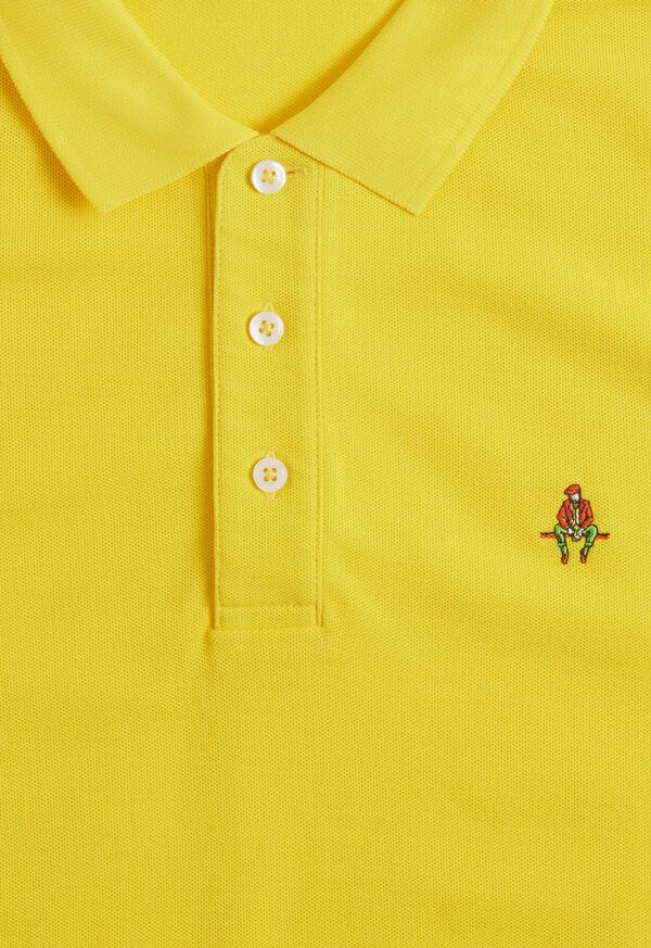 Paul Stuart Cotton Piqué Logo Polo, image 46