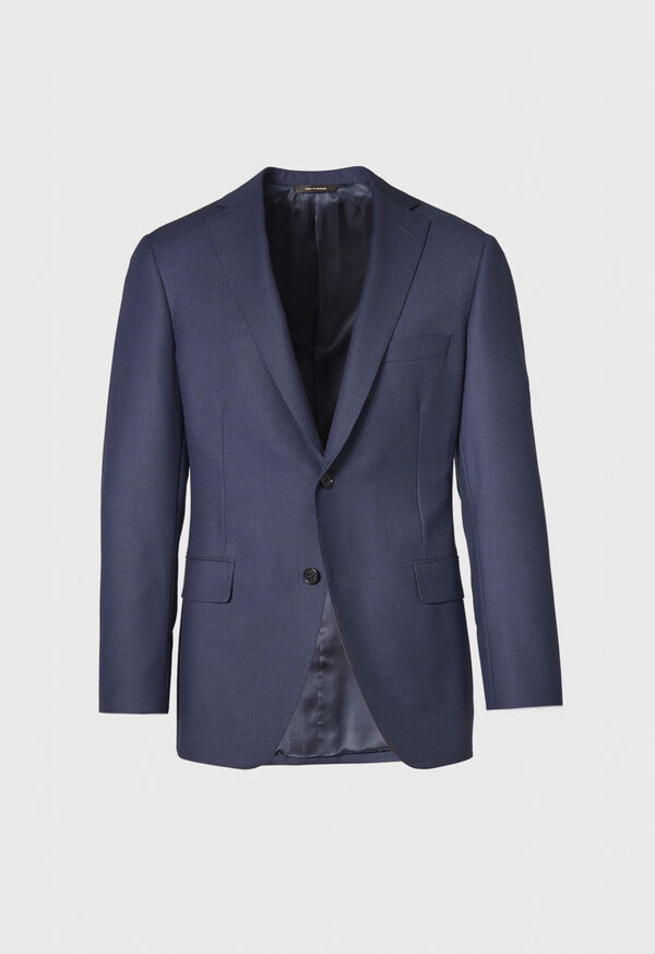 Paul Stuart Navy Nailhead All Year Wool Paul Suit, image 2