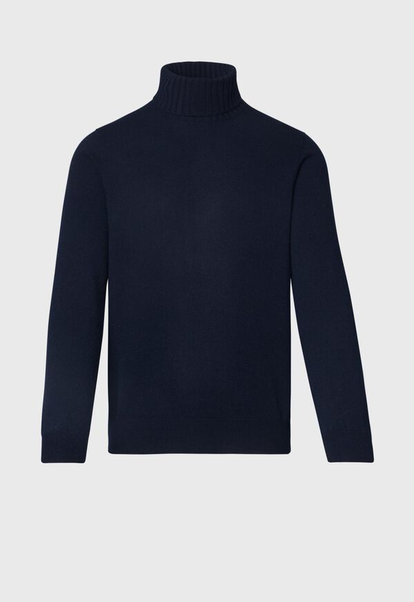 Paul Stuart Cashmere Solid Turtleneck Sweater, image 1