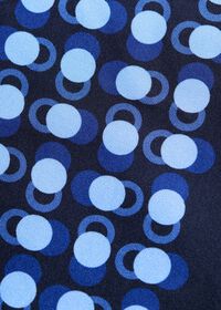 Paul Stuart Geometric Dot Print Pocket Square, thumbnail 3