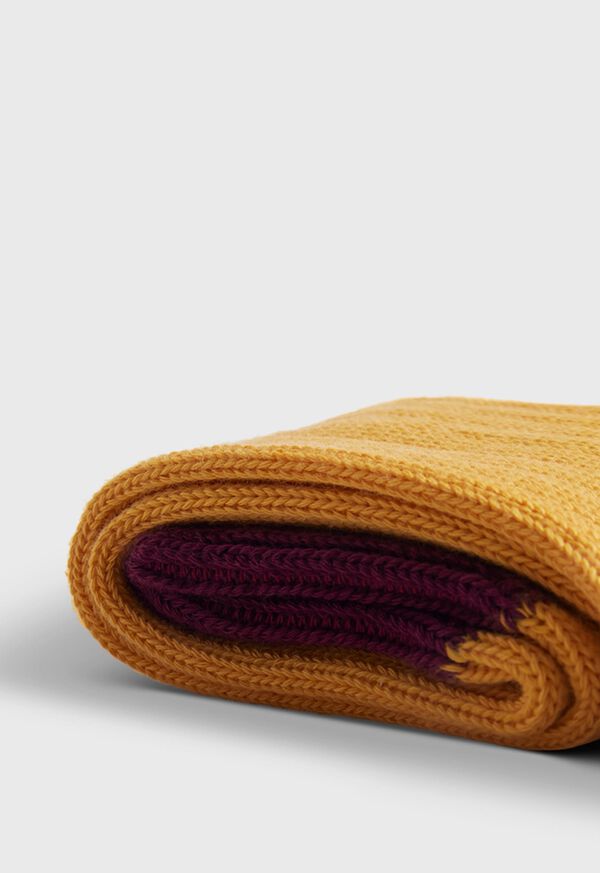 Paul Stuart Cotton Blend Ribbed Sock, image 2
