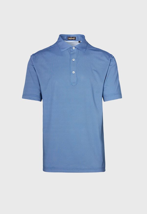 Paul Stuart Printed Performance Polo, image 1
