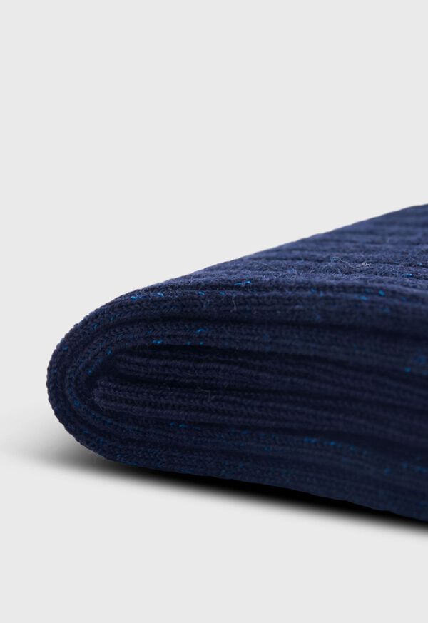 Paul Stuart Wool & Cotton Shadow Stripe Sock, image 2