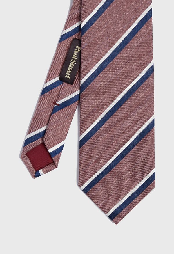 Paul Stuart Stripe Silk Tie, image 1
