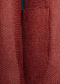 Paul Stuart Red Shetland Wool Soft Jacket, thumbnail 4