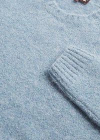 Paul Stuart Brushed Alpaca Crewneck Sweater, thumbnail 3