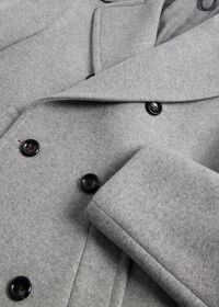 Paul Stuart Wool Jersey Peacoat, thumbnail 2