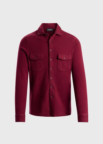 Paul Stuart Wool & Cashmere Knitted Shirt