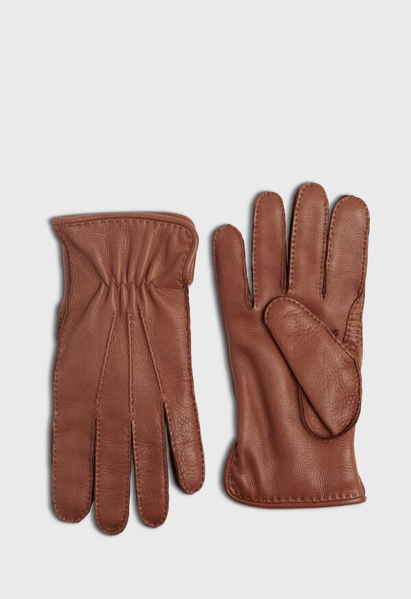 Paul Stuart Deerskin Leather Glove with Cashmere Lining, image 1