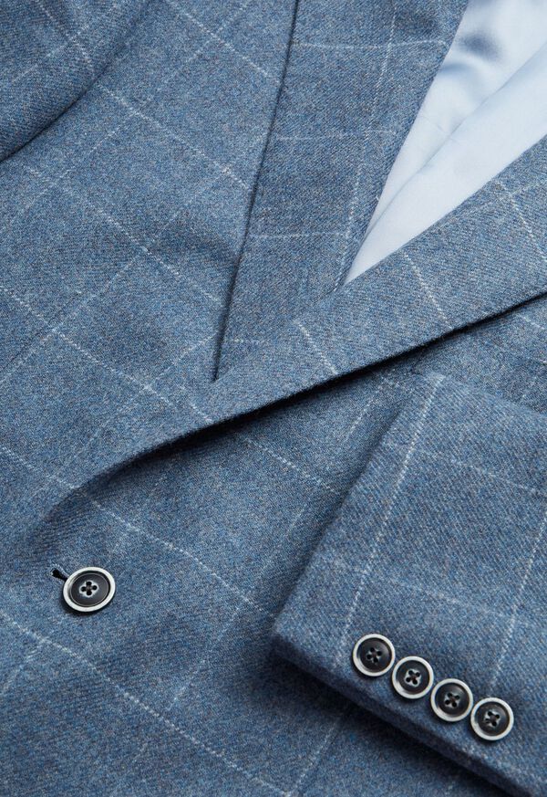 Paul Stuart Windowpane Wool & Cashmere Stuart Jacket, image 2