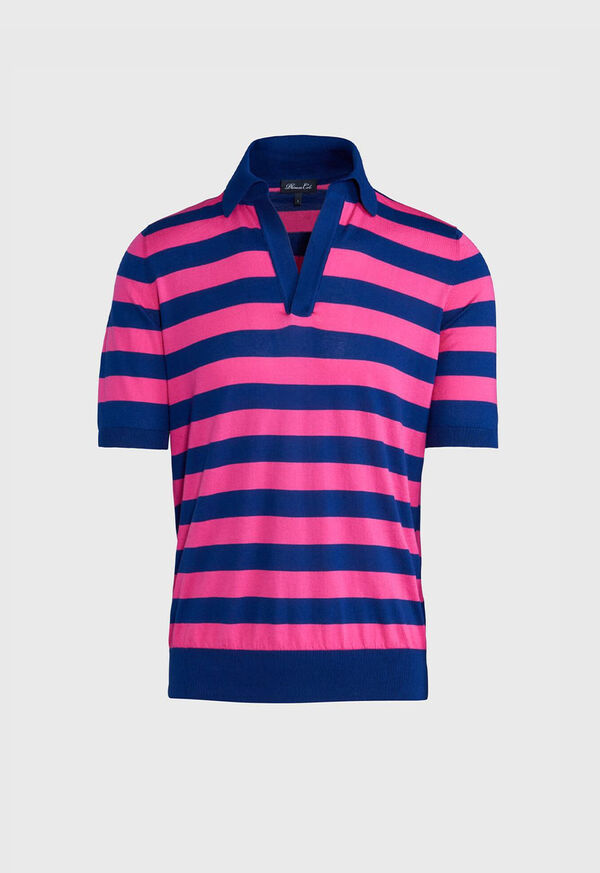 Paul Stuart Two Tone Stripe Polo, image 1