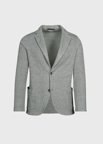 Paul Stuart Linen & Cotton Sweater Jacket