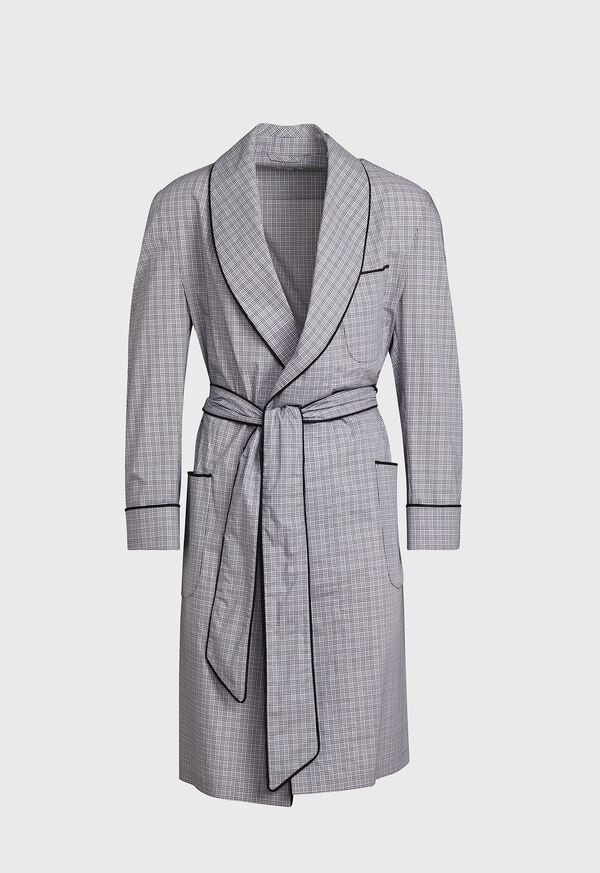 Paul Stuart Plaid Cotton Robe, image 1
