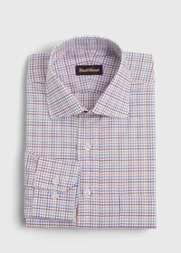 Paul Stuart Cotton Mini Graph Check Dress Shirt, thumbnail 1