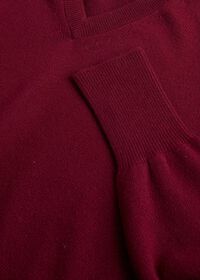 Paul Stuart Classic Cashmere V-Neck Sweater, thumbnail 2