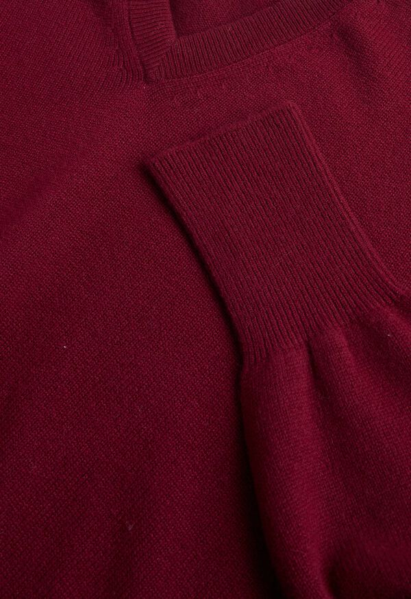 Paul Stuart Classic Cashmere V-Neck Sweater, image 2