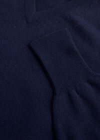 Paul Stuart Classic Cashmere Double Ply V-Neck Sweater, thumbnail 48