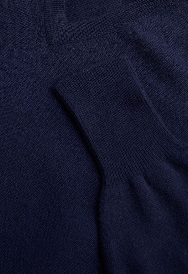 Paul Stuart Classic Cashmere Double Ply V-Neck Sweater, image 48