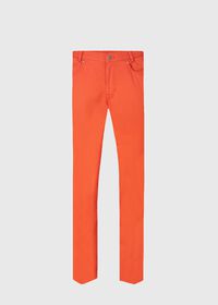Paul Stuart Five Pocket Satin Finish Cotton Pant, thumbnail 1