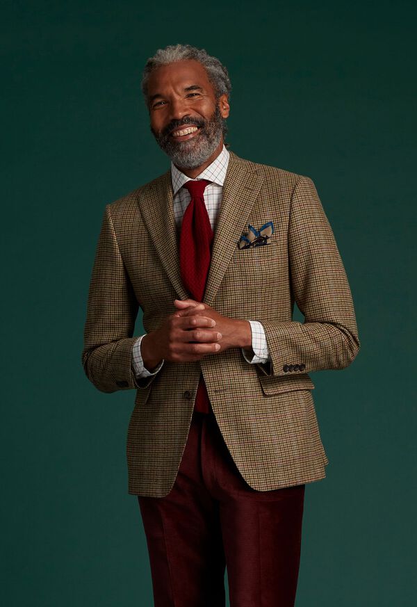 Paul Stuart Wool Guncheck Paul Jacket, image 2