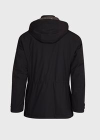 Paul Stuart Hooded String Waist Down Filled Tech Jacket, thumbnail 2